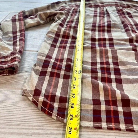 The North Face Men's Multicolor Plaid Long Sleeve Button Down Shirt‎ Size Medium - Picture 11 of 12